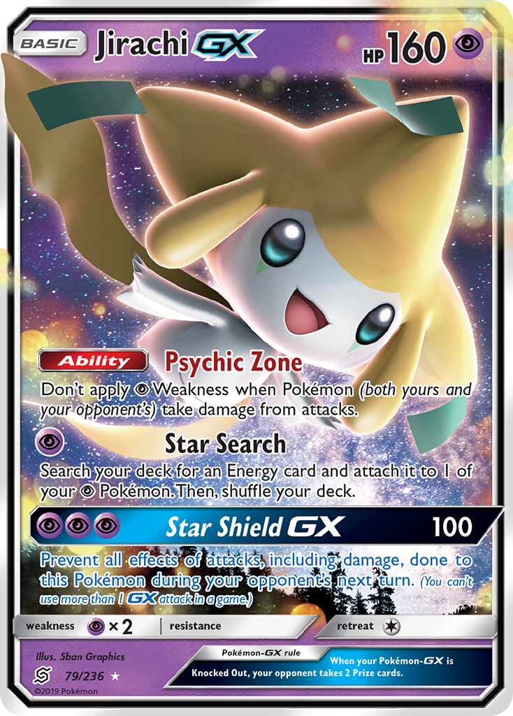 Jirachi GX (79/236) [Sun & Moon: Unified Minds] - Comfy Hobbies