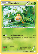 Sewaddle (9/113) [Black & White: Legendary Treasures] - Comfy Hobbies