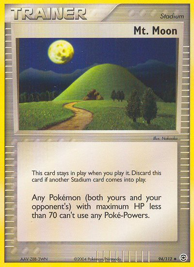 Mt. Moon (94/112) [EX: FireRed & LeafGreen] - Comfy Hobbies
