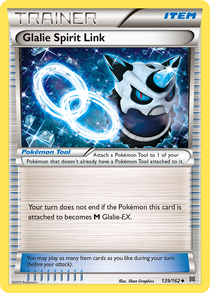 Glalie Spirit Link (139/162) [XY: BREAKthrough] - Comfy Hobbies