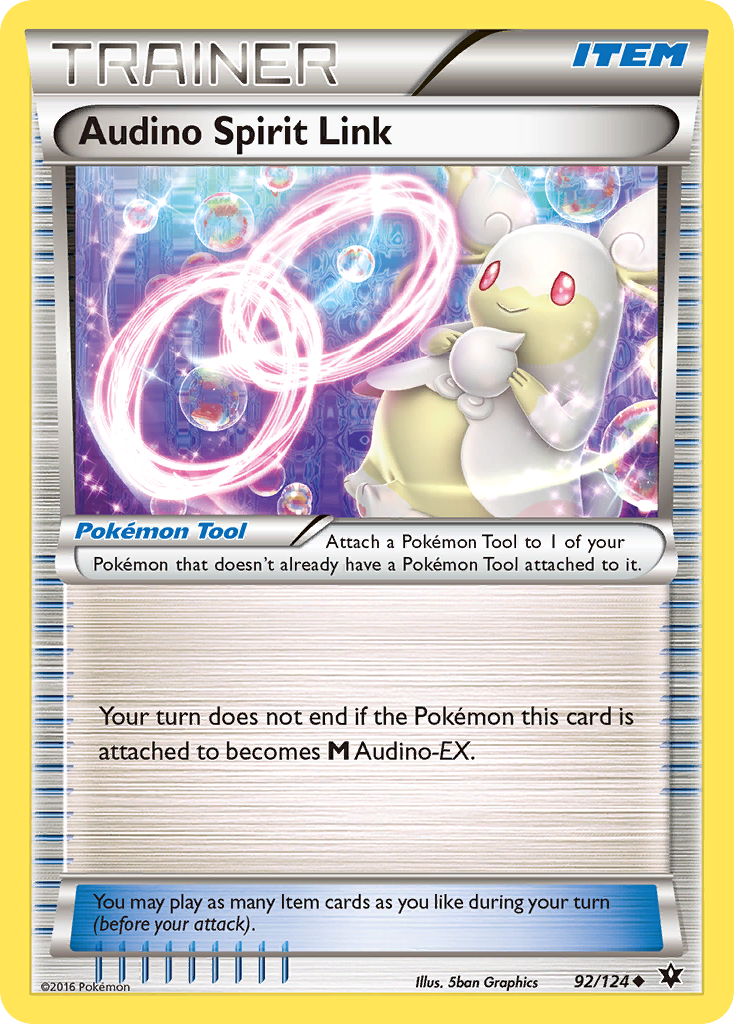 Audino Spirit Link (92/124) [XY: Fates Collide] - Comfy Hobbies