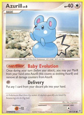 Azurill (69/130) [Diamond & Pearl: Base Set] - Comfy Hobbies