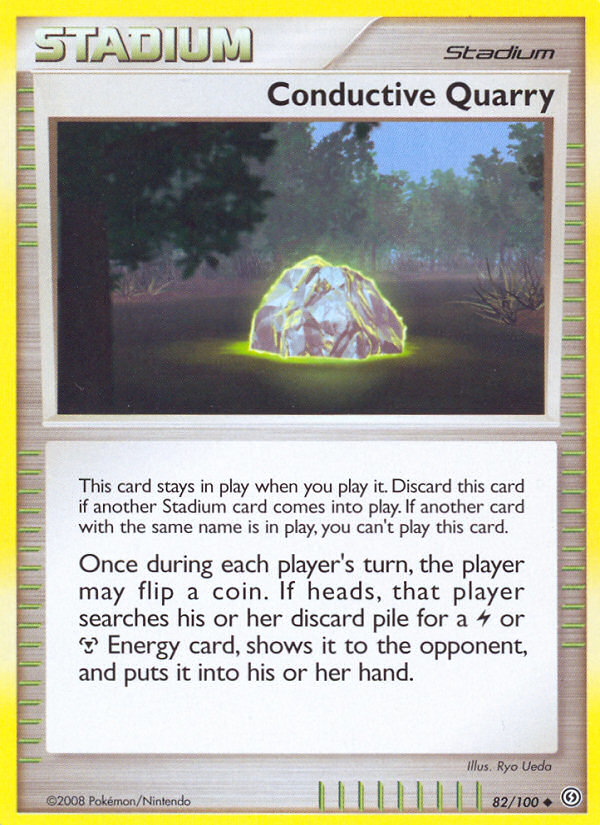 Conductive Quarry (82/100) [Diamond & Pearl: Stormfront] - Comfy Hobbies