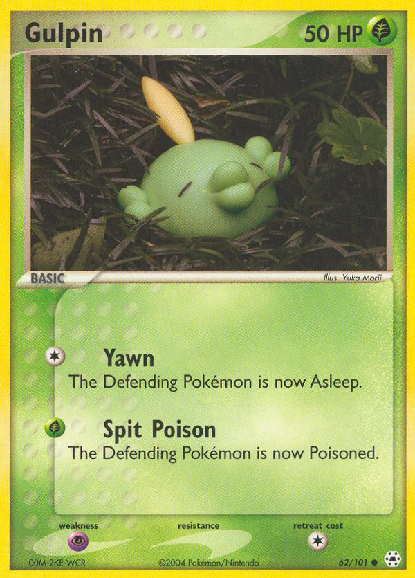 Gulpin (62/101) [EX: Hidden Legends] - Comfy Hobbies
