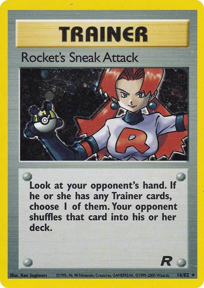 Rocket's Sneak Attack (16/82) [Team Rocket Unlimited] - Comfy Hobbies