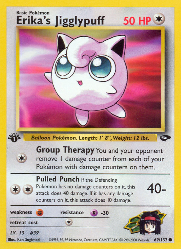 Erika's Jigglypuff (69/132) [Gym Challenge 1st Edition] - Comfy Hobbies