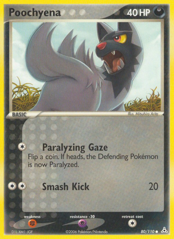 Poochyena (80/110) [EX: Holon Phantoms] - Comfy Hobbies