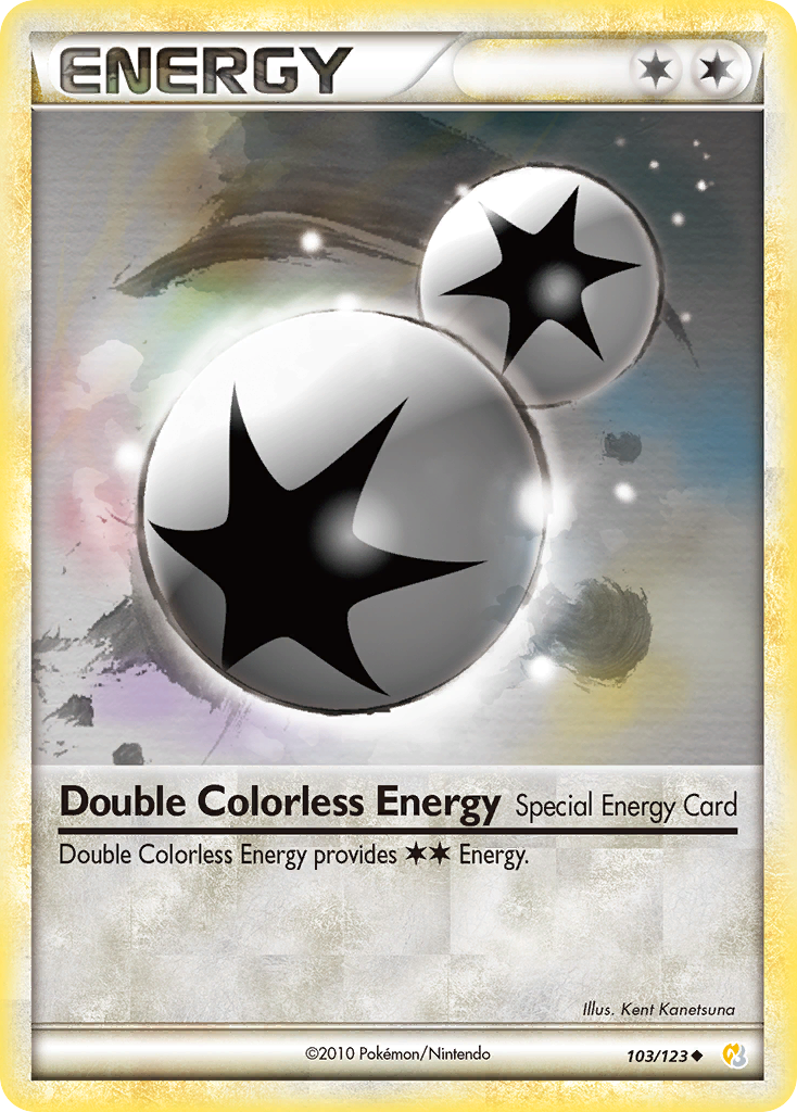 Double Colorless Energy (103/123) [HeartGold & SoulSilver: Base Set] - Comfy Hobbies