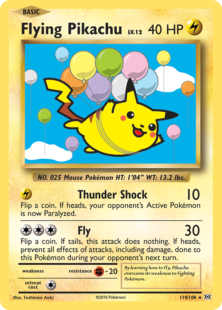 Flying Pikachu (110/108) [XY: Evolutions] - Comfy Hobbies