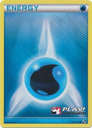 Water Energy (107/114) (Play Pokemon Promo) [Black & White: Base Set] - Comfy Hobbies