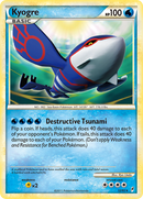 Kyogre (12/95) [HeartGold & SoulSilver: Call of Legends] - Comfy Hobbies