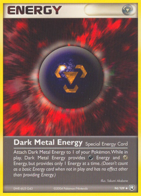 Dark Metal Energy (94/109) [EX: Team Rocket Returns] - Comfy Hobbies