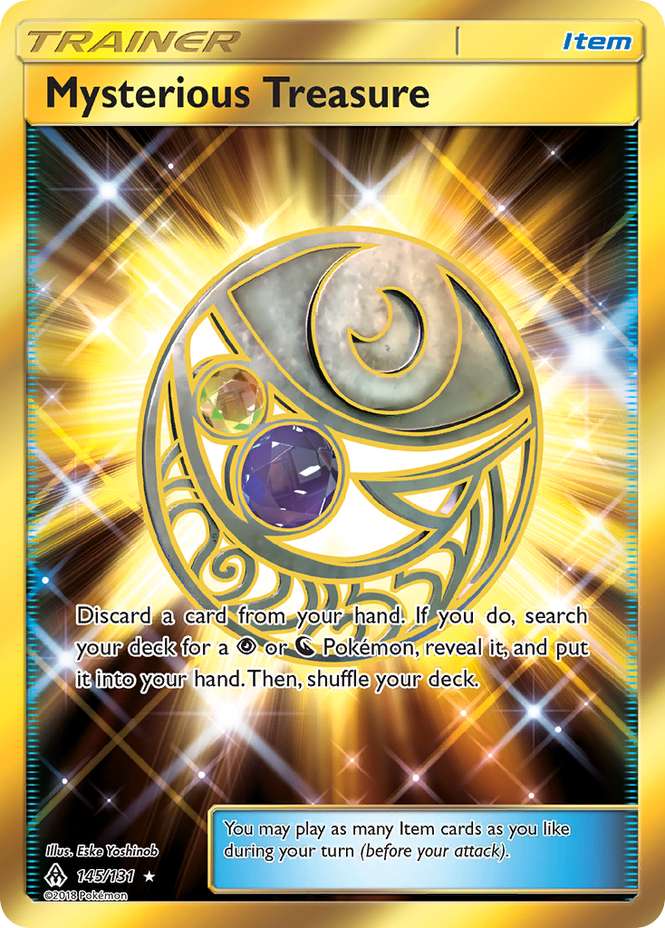 Mysterious Treasure (145/131) [Sun & Moon: Forbidden Light] - Comfy Hobbies