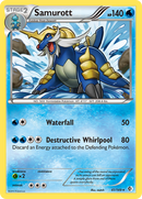 Samurott (41/149) [Black & White: Boundaries Crossed] - Comfy Hobbies