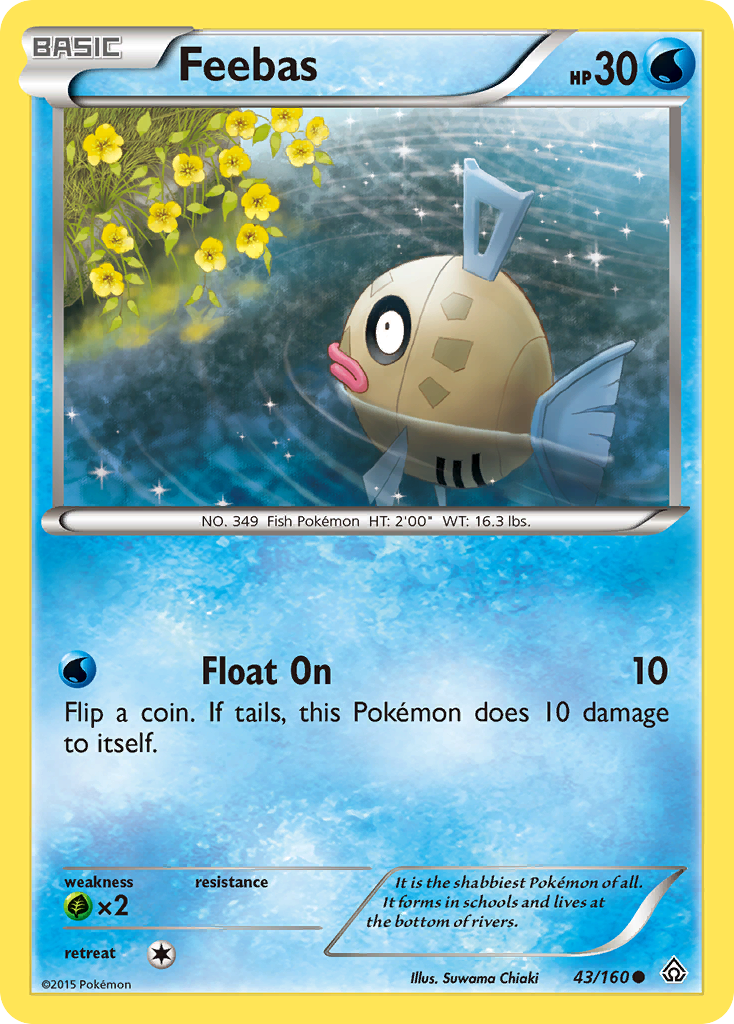 Feebas (43/160) [XY: Primal Clash] - Comfy Hobbies