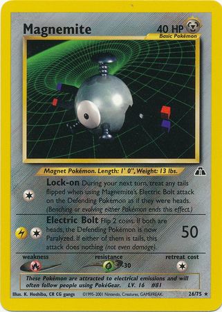 Magnemite (26/75) [Neo Discovery Unlimited] - Comfy Hobbies