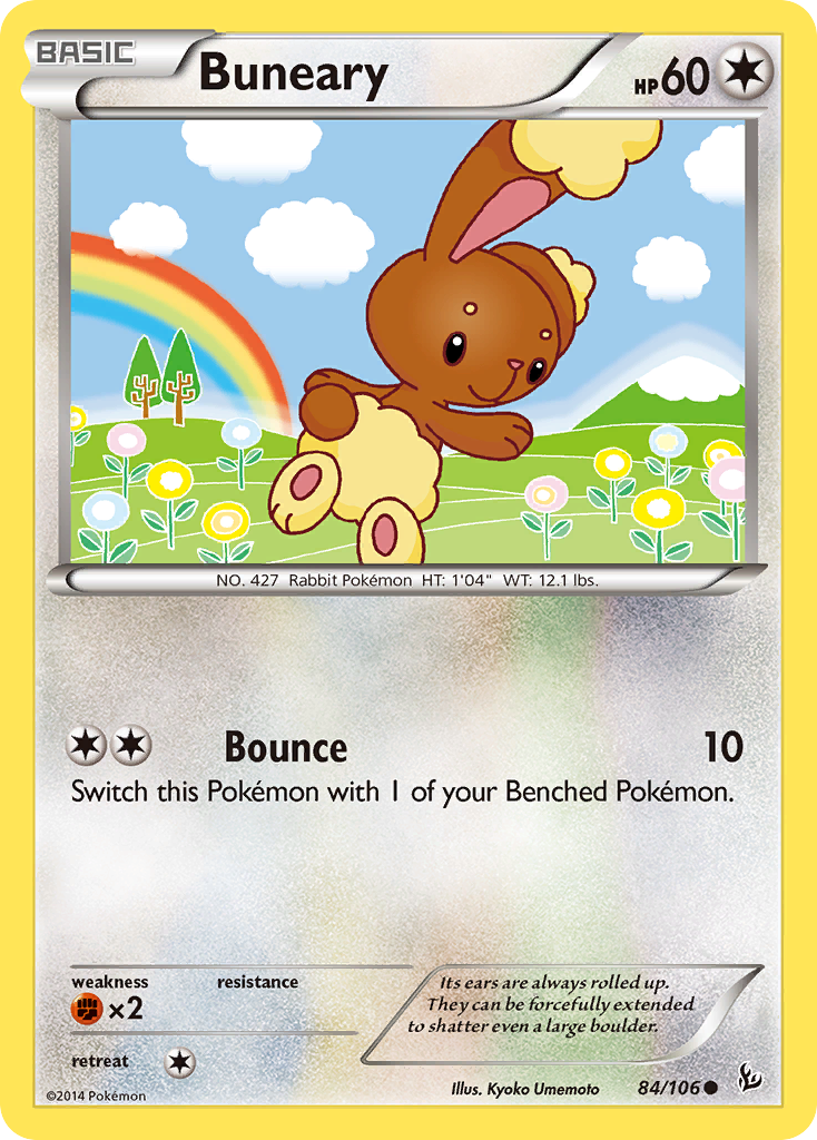 Buneary (84/106) [XY: Flashfire] - Comfy Hobbies