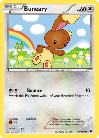 Buneary (84/106) [XY: Flashfire] - Comfy Hobbies