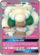 Whimsicott GX (206/214) [Sun & Moon: Unbroken Bonds] - Comfy Hobbies