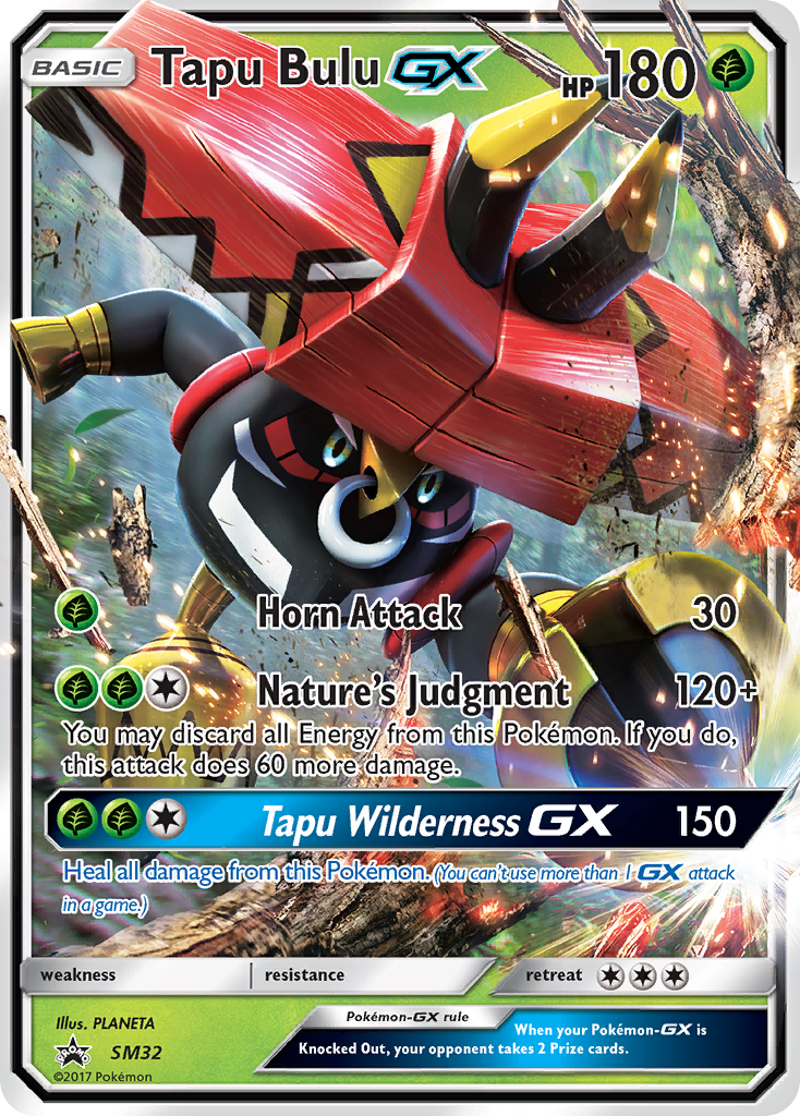 Tapu Bulu GX (SM32) [Sun & Moon: Black Star Promos] - Comfy Hobbies