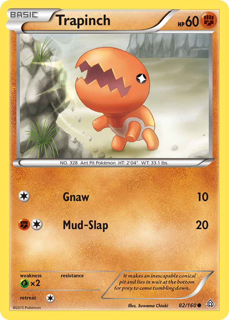 Trapinch (82/160) [XY: Primal Clash] - Comfy Hobbies