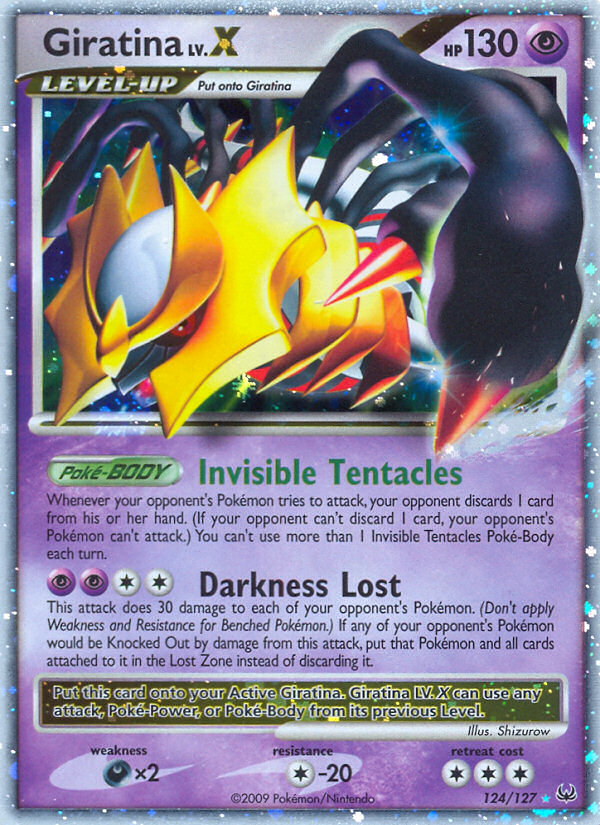 Giratina LV.X (124/127) [Platinum: Base Set] - Comfy Hobbies