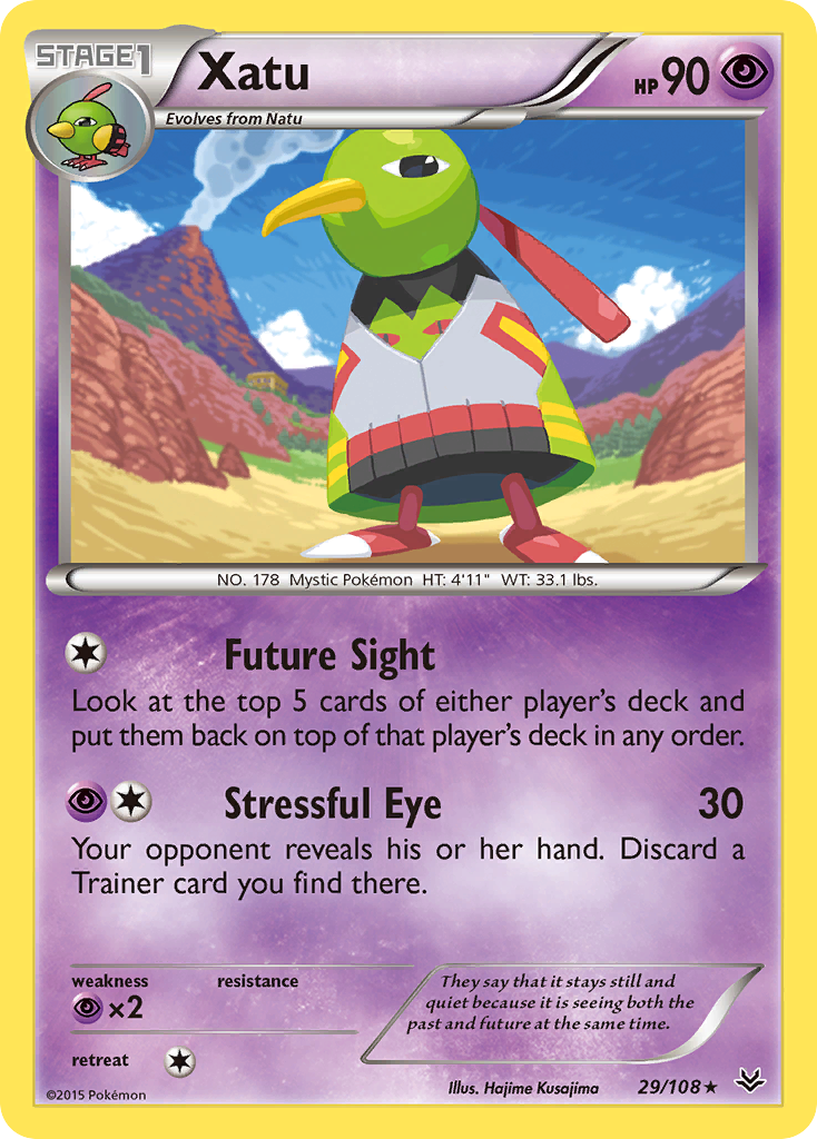 Xatu (29/108) [XY: Roaring Skies] - Comfy Hobbies