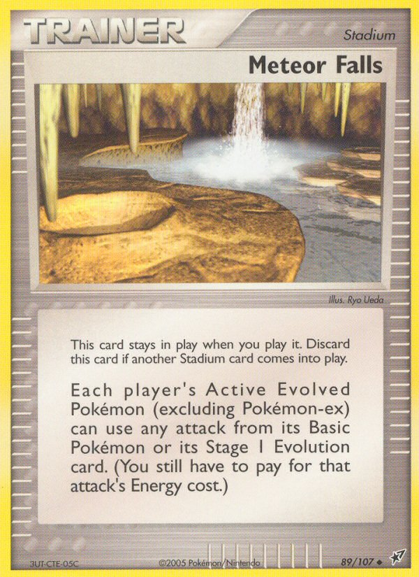 Meteor Falls (89/107) [EX: Deoxys] - Comfy Hobbies