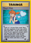 Misty's Wish (108/132) [Gym Challenge 1st Edition] - Comfy Hobbies