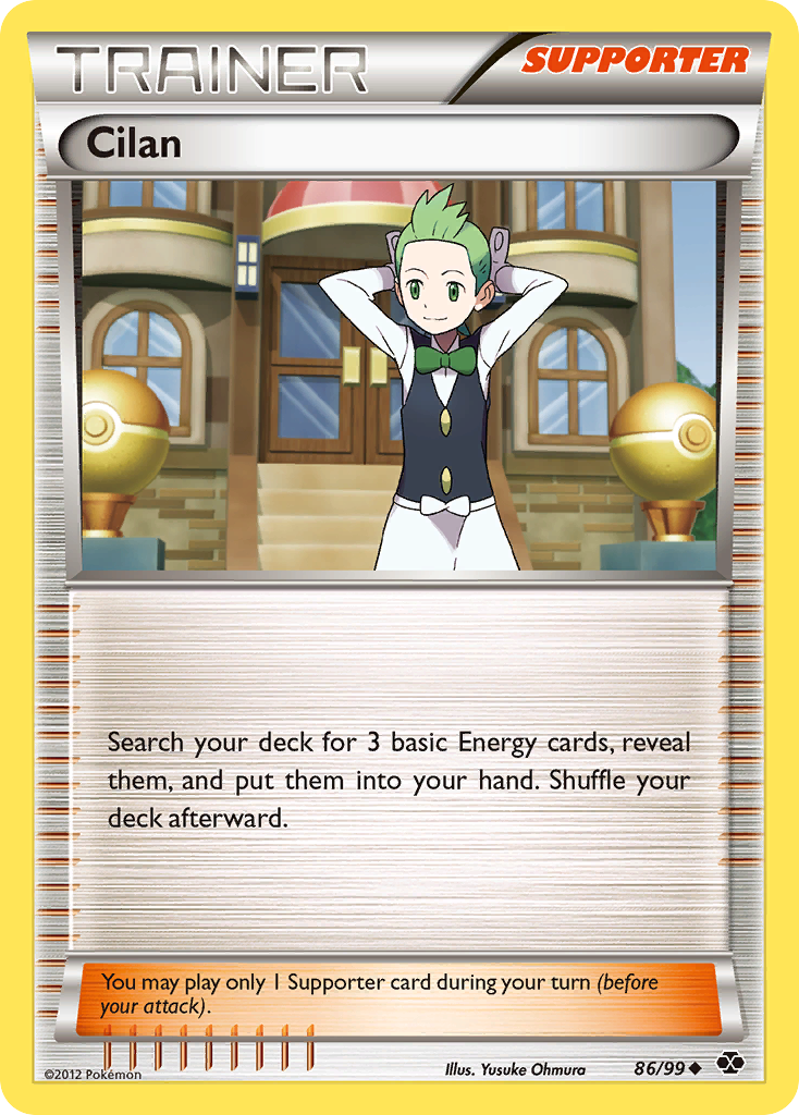 Cilan (86/99) [Black & White: Next Destinies] - Comfy Hobbies