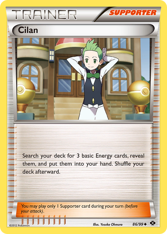 Cilan (86/99) [Black & White: Next Destinies] - Comfy Hobbies