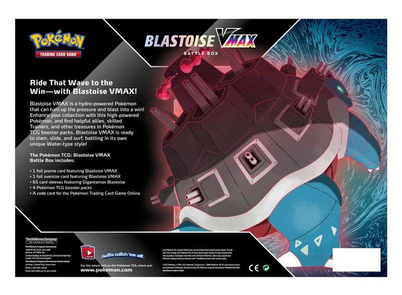 Comfy Hobbies Sword & Shield: Battle Styles - Battle Box (Blastoise VMAX) Comfy Hobbies Sword & Shield: Battle Styles - Battle Box (Blastoise VMAX)