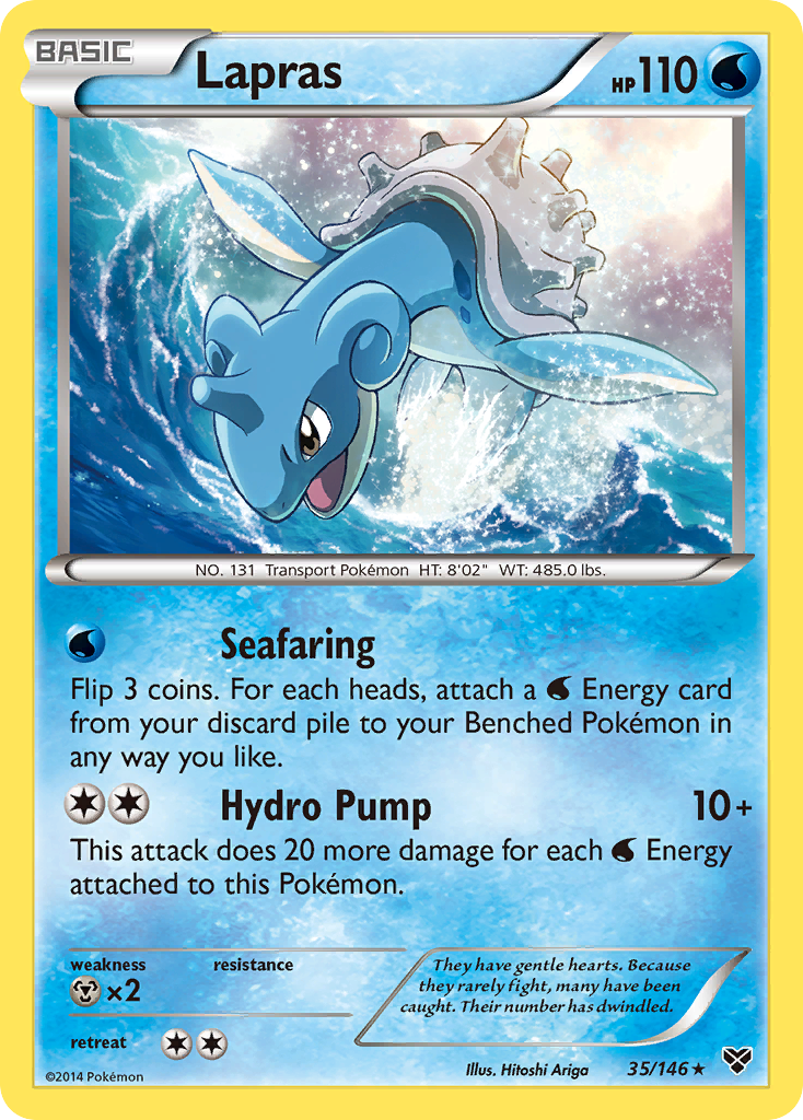Lapras (35/146) [XY: Base Set] - Comfy Hobbies