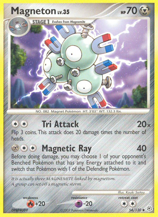 Magneton (54/130) [Diamond & Pearl: Base Set] - Comfy Hobbies