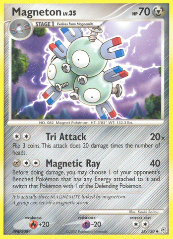 Magneton (54/130) [Diamond & Pearl: Base Set] - Comfy Hobbies