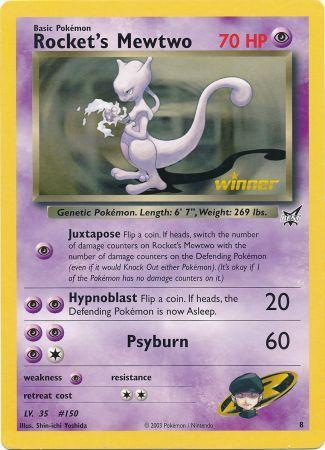 Rocket's Mewtwo (8) (Jumbo Card) [Best of Promos] - Comfy Hobbies