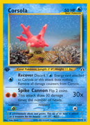 Corsola (37/75) [Neo Discovery 1st Edition] - Comfy Hobbies