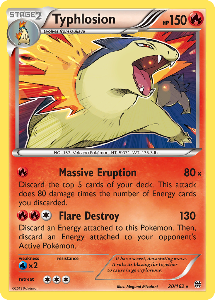 Typhlosion (20/162) [XY: BREAKthrough] - Comfy Hobbies