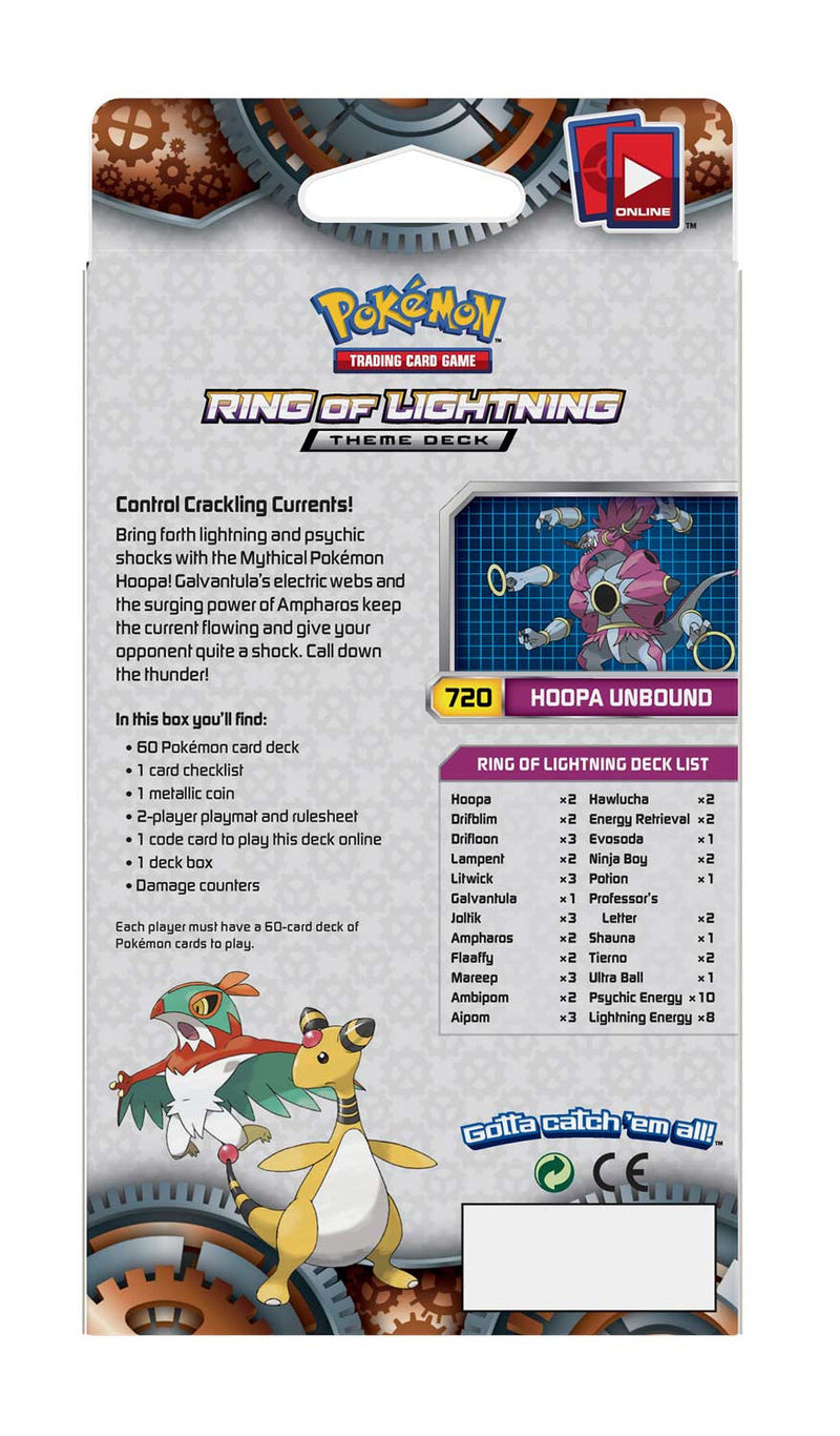 XY: Steam Siege - Theme Deck (Ring of Lightning) - Comfy Hobbies