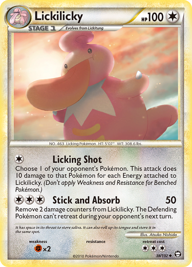 Lickilicky (38/102) [HeartGold & SoulSilver: Triumphant] - Comfy Hobbies