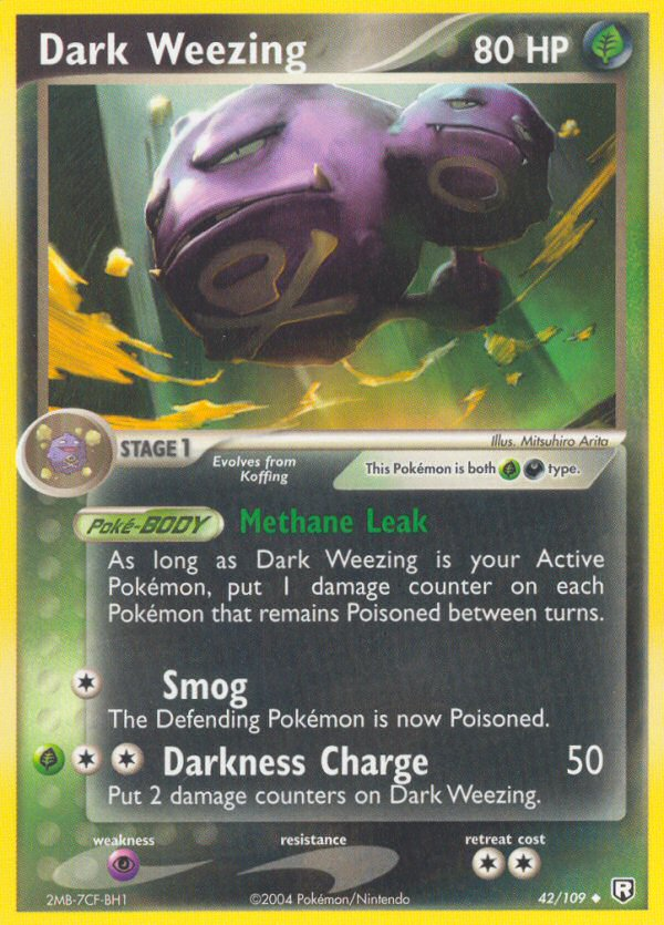 Dark Weezing (42/109) [EX: Team Rocket Returns] - Comfy Hobbies