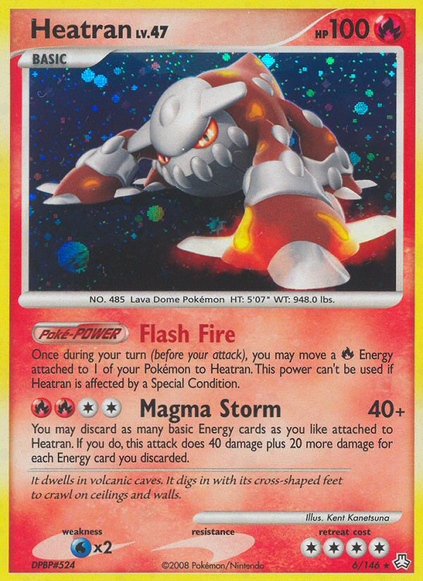 Heatran (6/146) [Diamond & Pearl: Legends Awakened] - Comfy Hobbies