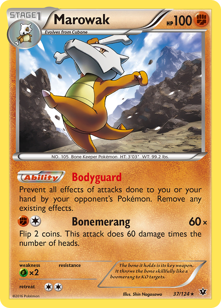 Marowak (37/124) [XY: Fates Collide] - Comfy Hobbies
