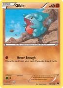 Gible (68/122) [XY: BREAKpoint] - Comfy Hobbies