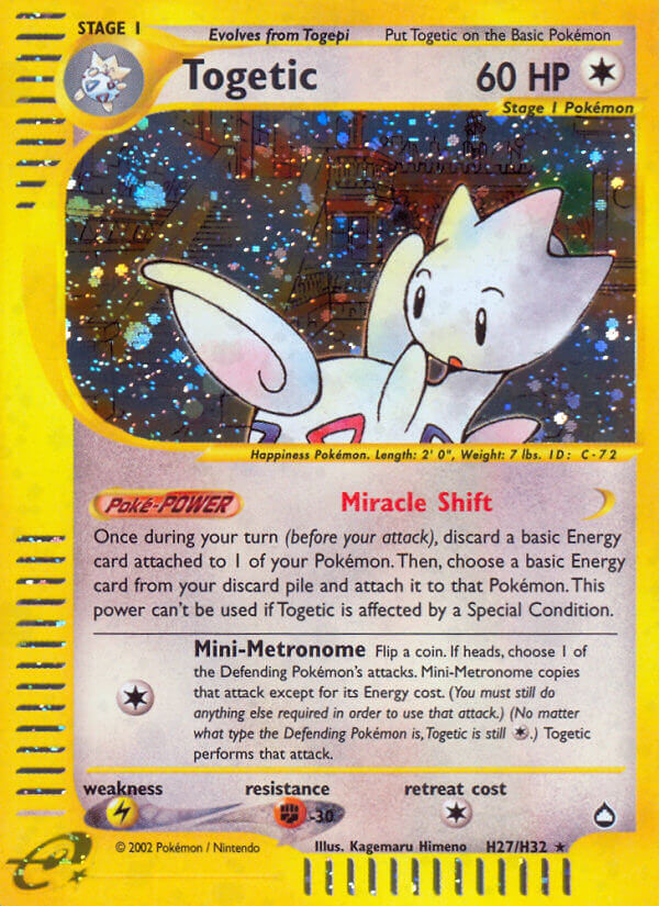 Togetic (H27/H32) [Aquapolis] - Comfy Hobbies