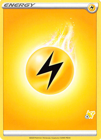 Lightning Energy (Pikachu Stamp #4) [Battle Academy 2022] - Comfy Hobbies