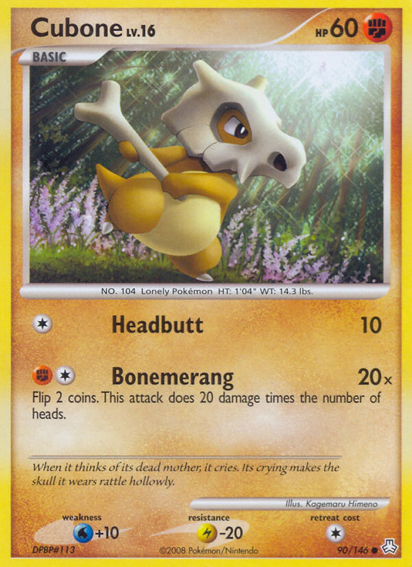 Cubone (90/146) [Diamond & Pearl: Legends Awakened] - Comfy Hobbies