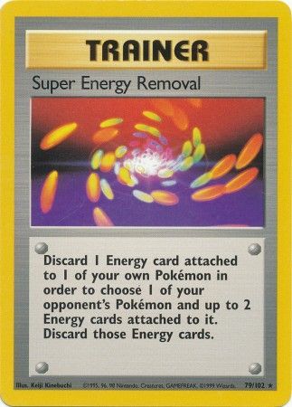 Super Energy Removal (79/102) [Base Set Unlimited] - Comfy Hobbies