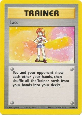 Lass (75/102) [Base Set Unlimited] - Comfy Hobbies