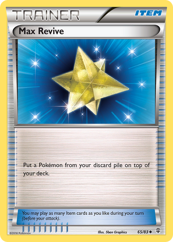Max Revive (65/83) [XY: Generations] - Comfy Hobbies